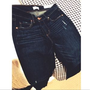 Modern Skinny Dark Jeans LOFT